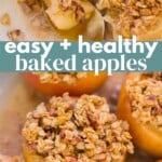 Easy + Healthy Baked Apples