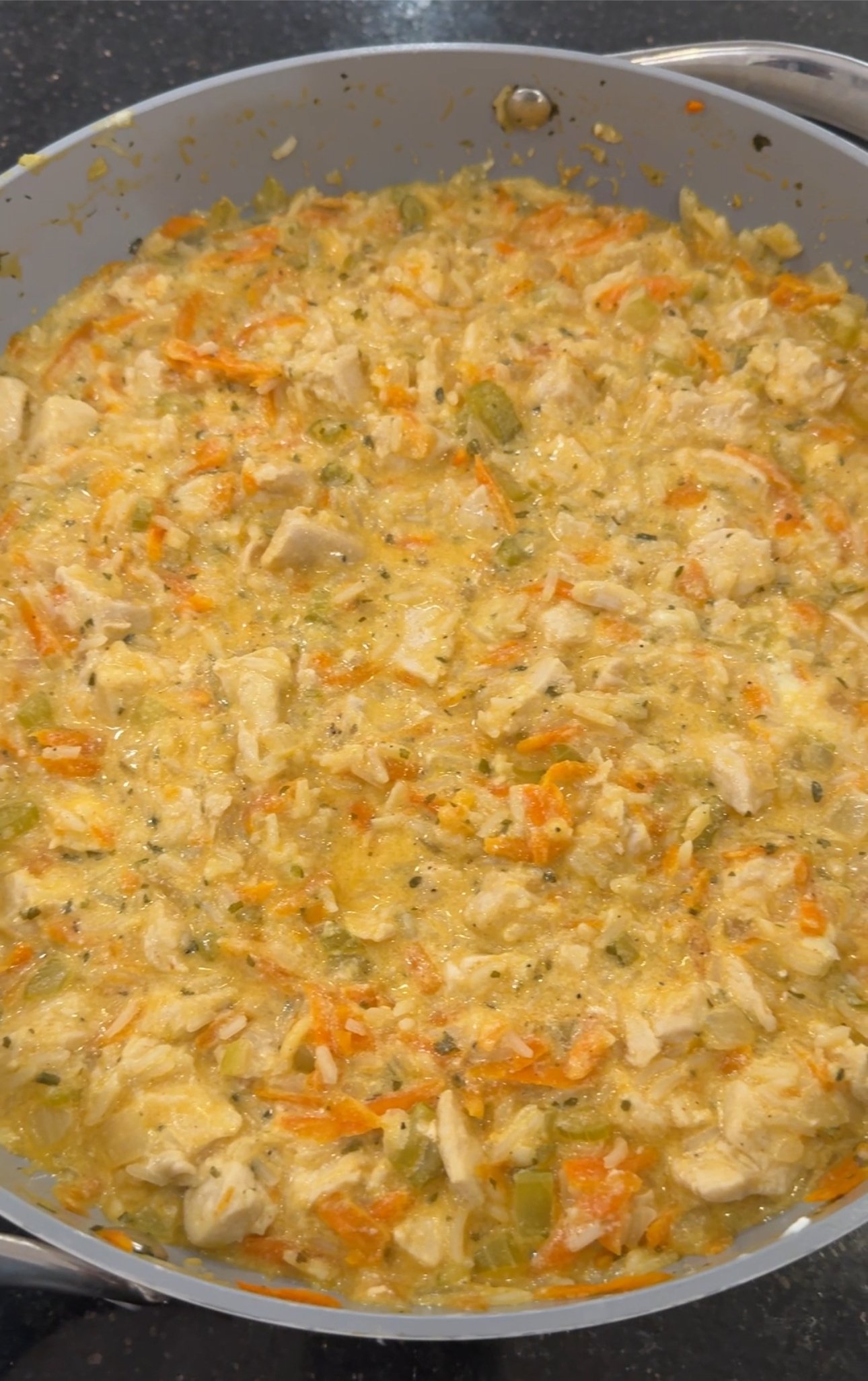Buffalo Chicken and Rice