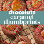 Chocolate Caramel Thumbprints