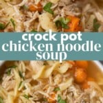 Crock Pot Chicken Noodle Soup