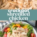 Crockpot Shredded Chicken