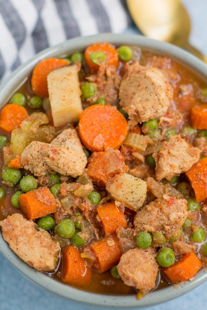 Slow cooker healthy chicken stew