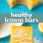 Healthy Lemon Bars