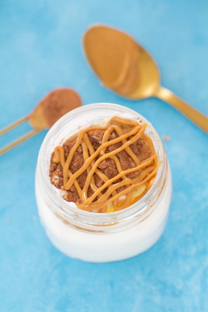 Chocolate Peanut Butter Healthy Yogurt Parfait