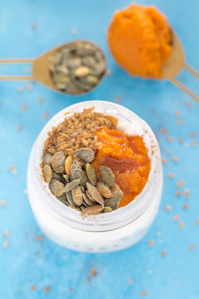 Healthy Pumpkin Yogurt Parfait
