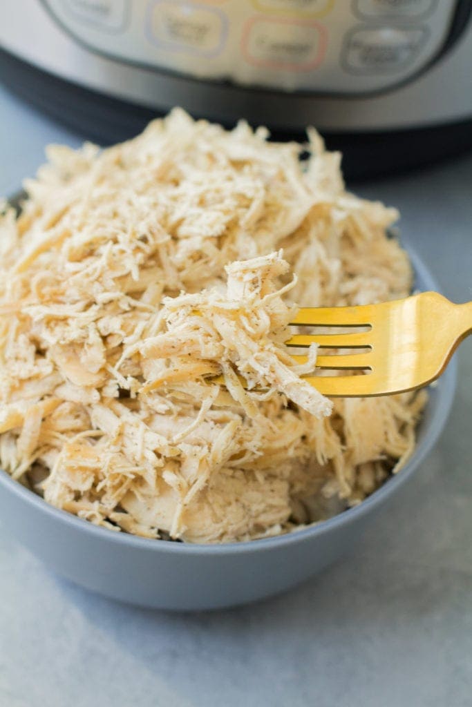 instant pot shredded chicken