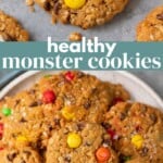 Healthy Monster Cookies
