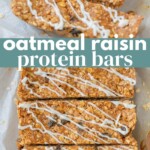 Oatmeal Raisin Protein Bars