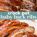 Crock Pot Baby Back Ribs