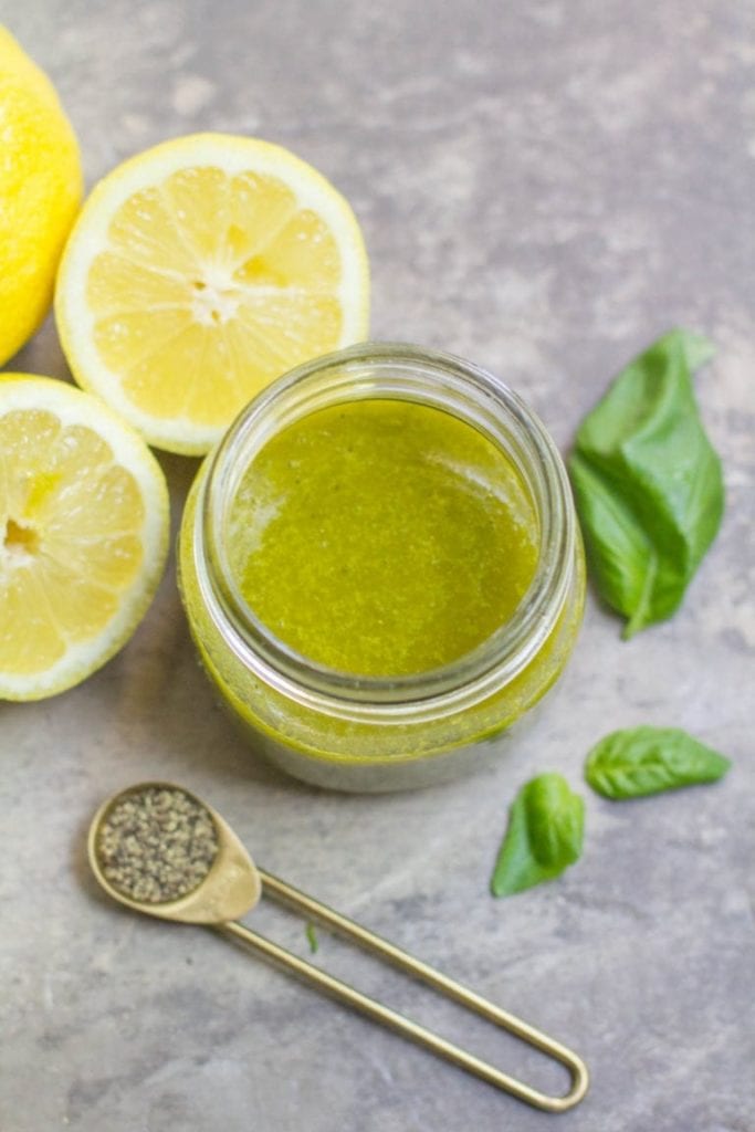Whole30 Dressings - Lemon Basil
