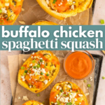 Buffalo Chicken Spaghetti Squash Pin
