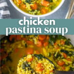 Chicken Pastina Soup Pin