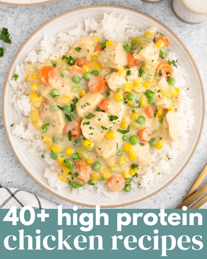 40+ High Protein Chicken Recipes